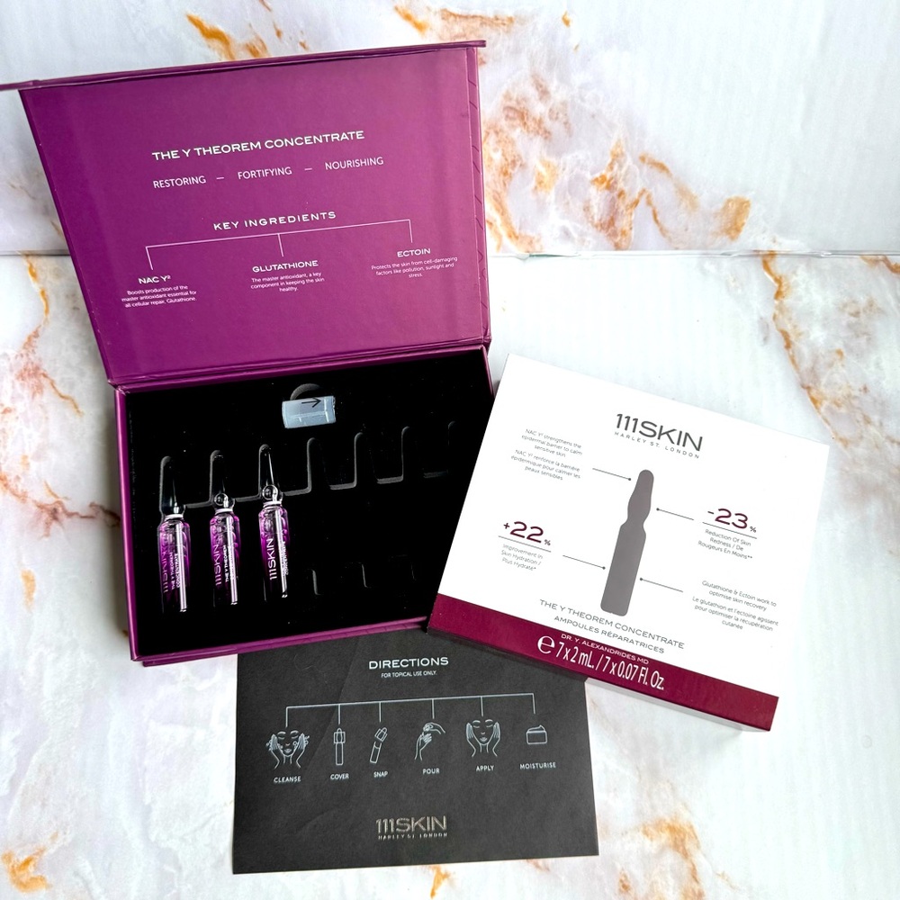 111Skin The Y Theorem Concentrate Ampoules - Box of 3